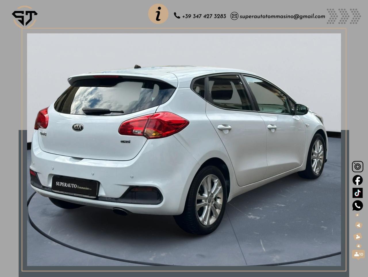 Kia Ceed 1.4 CRDi 5 porte TAGLIENDATA