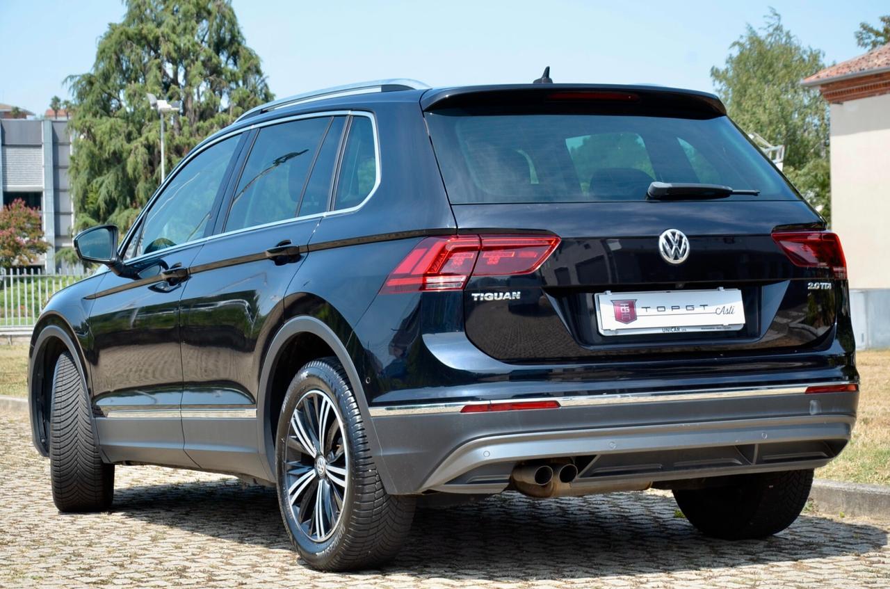 VOLKSWAGEN TIGUAN 2.0 TDI EXECUTIVE 150cv DSG, UNICOPROPRIETARIO, SERVICE VW, NAVI, RETROCAMERA, APPLE ANDROID, 18", PERMUTE