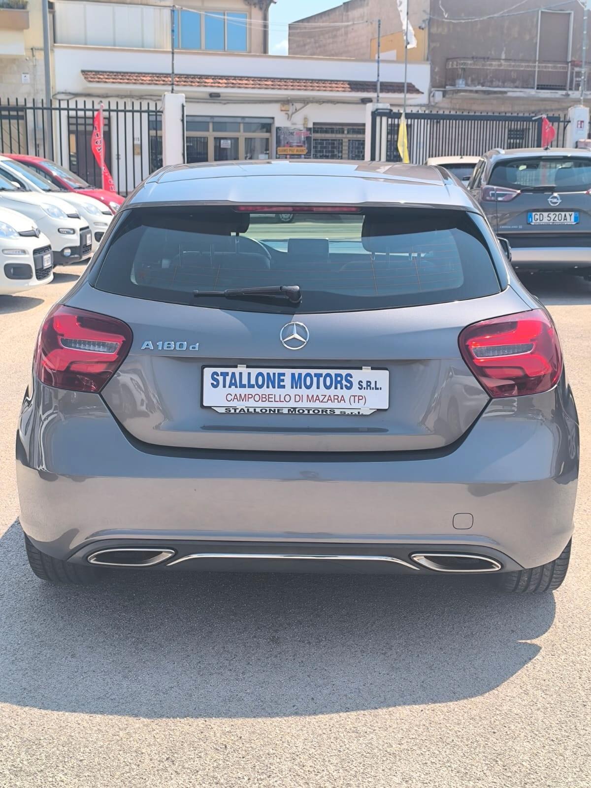 Mercedes A 180d Automatic Sport 1.5 cc 110 cv 2017