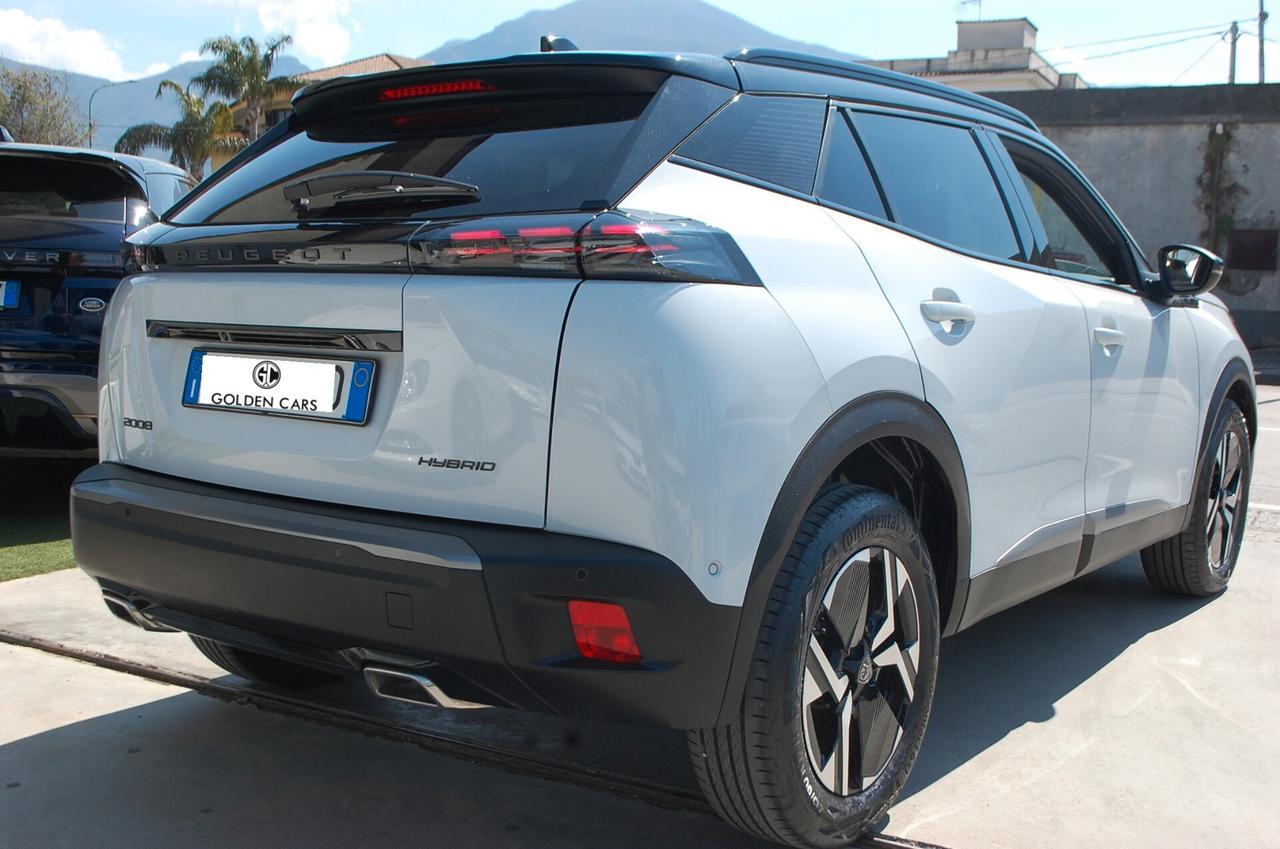 Peugeot 2008 1.2 hybrid GT 145cv e-dcs6 Uff Italy Navi Led USB
