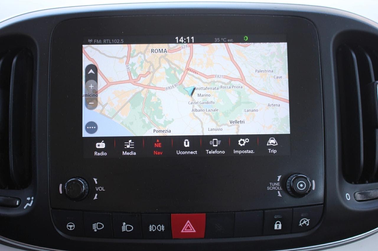 Fiat 500L 7 POSTI REALI *PREZZO VERO* CRONO TAGLIANDI UNIPRO