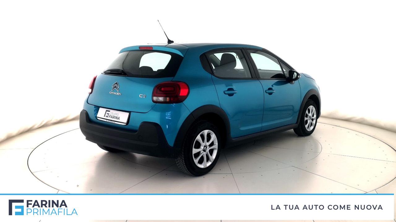CITROEN C3 III 2017 - C3 1.2 puretech Feel s&s 83cv neopatentati my20