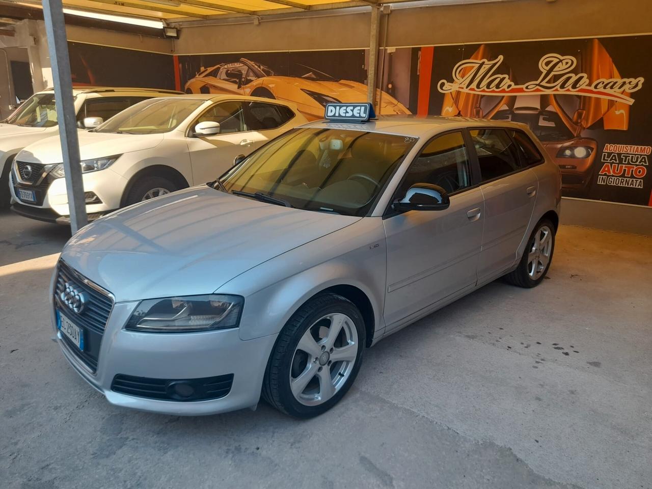 Audi A3 SPB 2.0cc diesel 12 mesi garanzia-2010