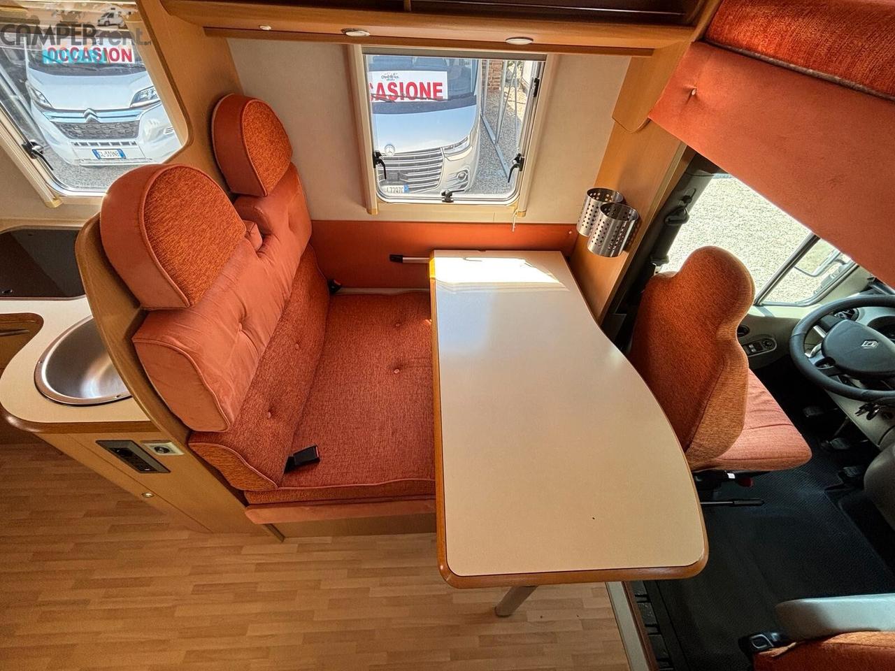 RIMOR XGO FAMILY 102 - MANSARDATO CON LETTO ALLA FRANCESE IN CODA E GARAGE FORO 147 x 48