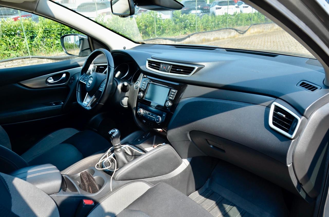 NISSAN QASHQAI 1.5 DCI N-CONNECTA 115cv, UNICOPROPRIETARIO, EURO 6D, SERVICE DIMOSTRABILI, TETTO, RETRO 360°, NAVI, PERMUTE