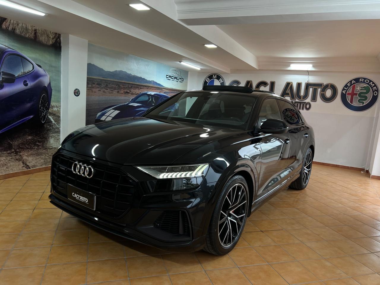 Audi Q8 50 TDI 286 CV quattro tiptronic Sport S line total black full optional