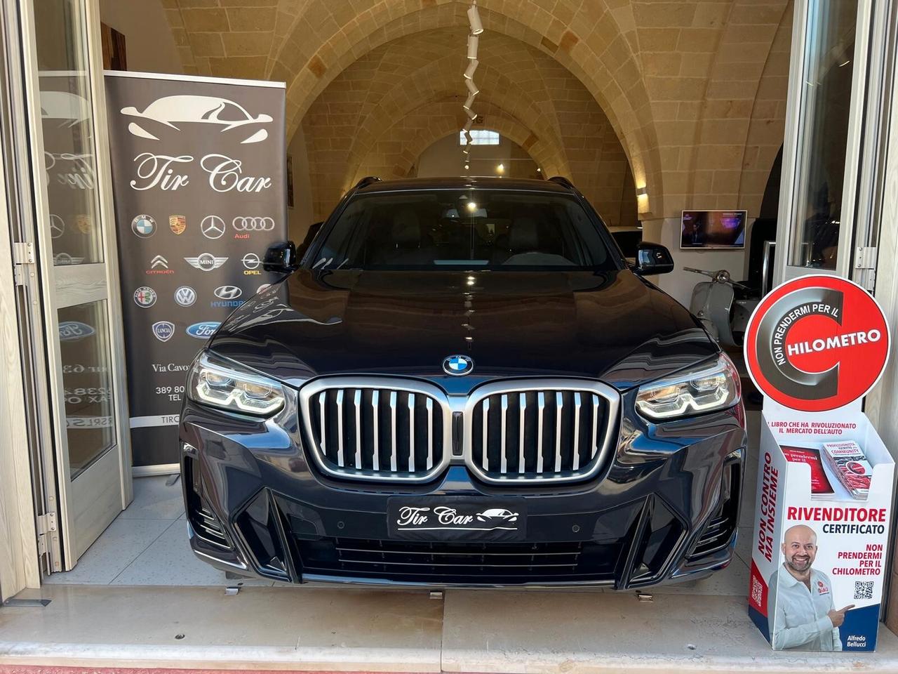BMW X3 20D M-SPORT X-DRIVE MHEV 48V 190CV PELLE NAVI CAM ANNO 2023
