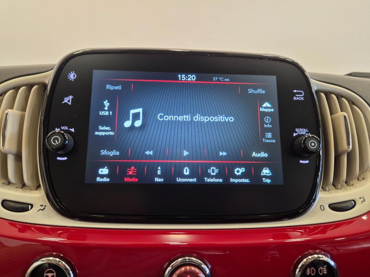 Fiat 500 1.0 hybrid Dolcevita 70cv !! PREZZO REALE !! - NEOPATENTATI - Carplay - Tetto Pano