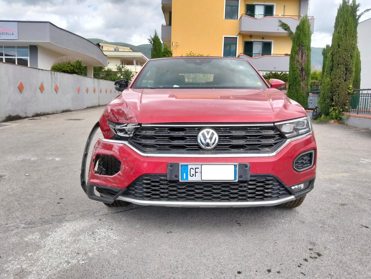 VW T-Roc Cabriolet 1.5 TSI DSG 2021 SINISTRATA