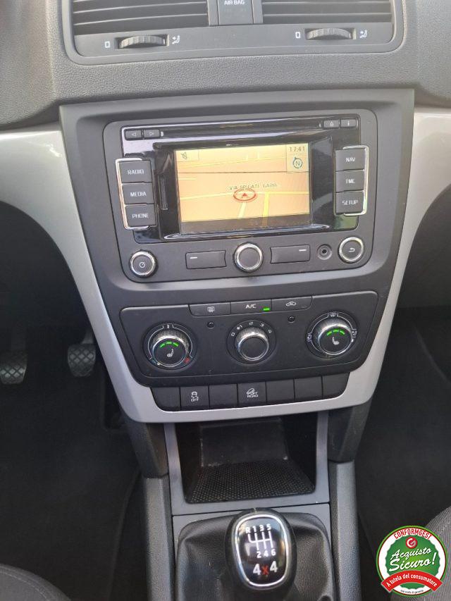 SKODA Yeti 2.0 TDI CR 110CV 4x4 Elegance