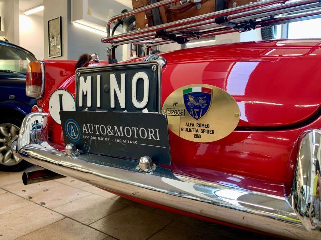 Alfa Romeo Giulietta Giulietta Spider 1.3 1962 - ASI TARGA ORO