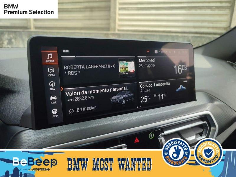 BMW X4 XDRIVE20D MHEV 48V MSPORT AUTO