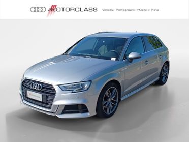 Audi A3 sportback 2.0 tdi 184cv sport quattro s tronic