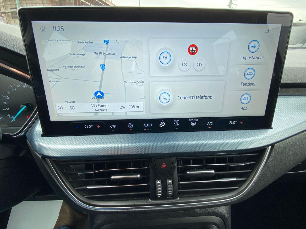 Ford Focus 1.0 EcoBoost Hybrid 125 CV Powershift SW Active