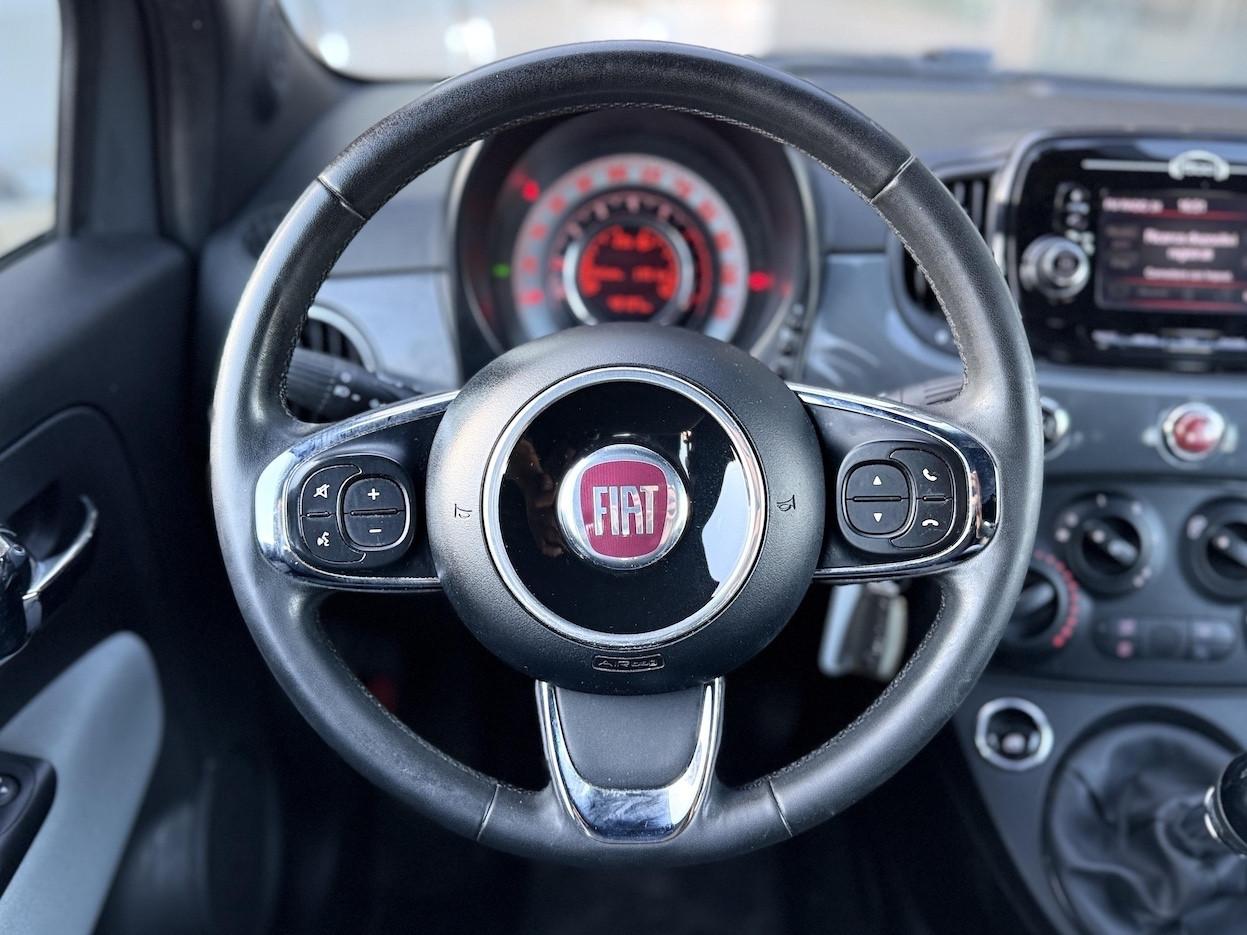 Fiat 500 1.2 Benzina 69CV E6 Neo. Cabrio - 2020