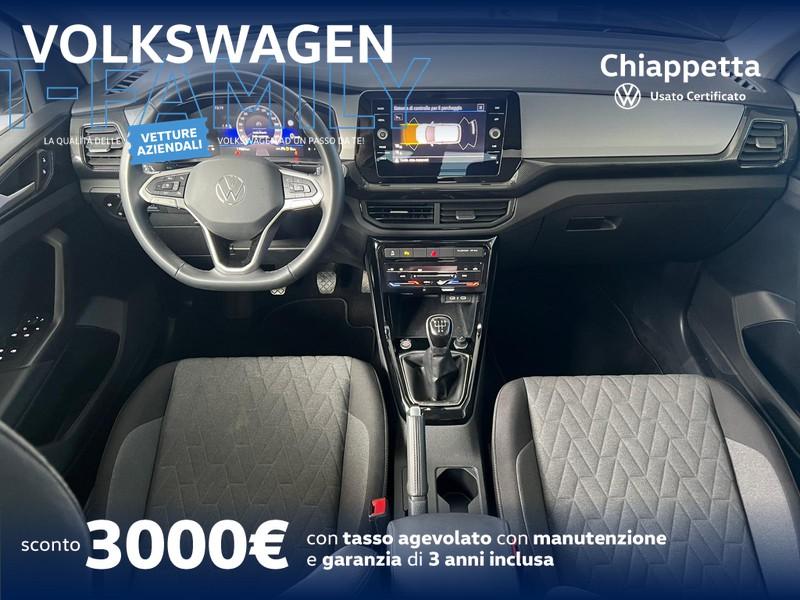 Volkswagen T-Cross 1.0 tsi life 95cv