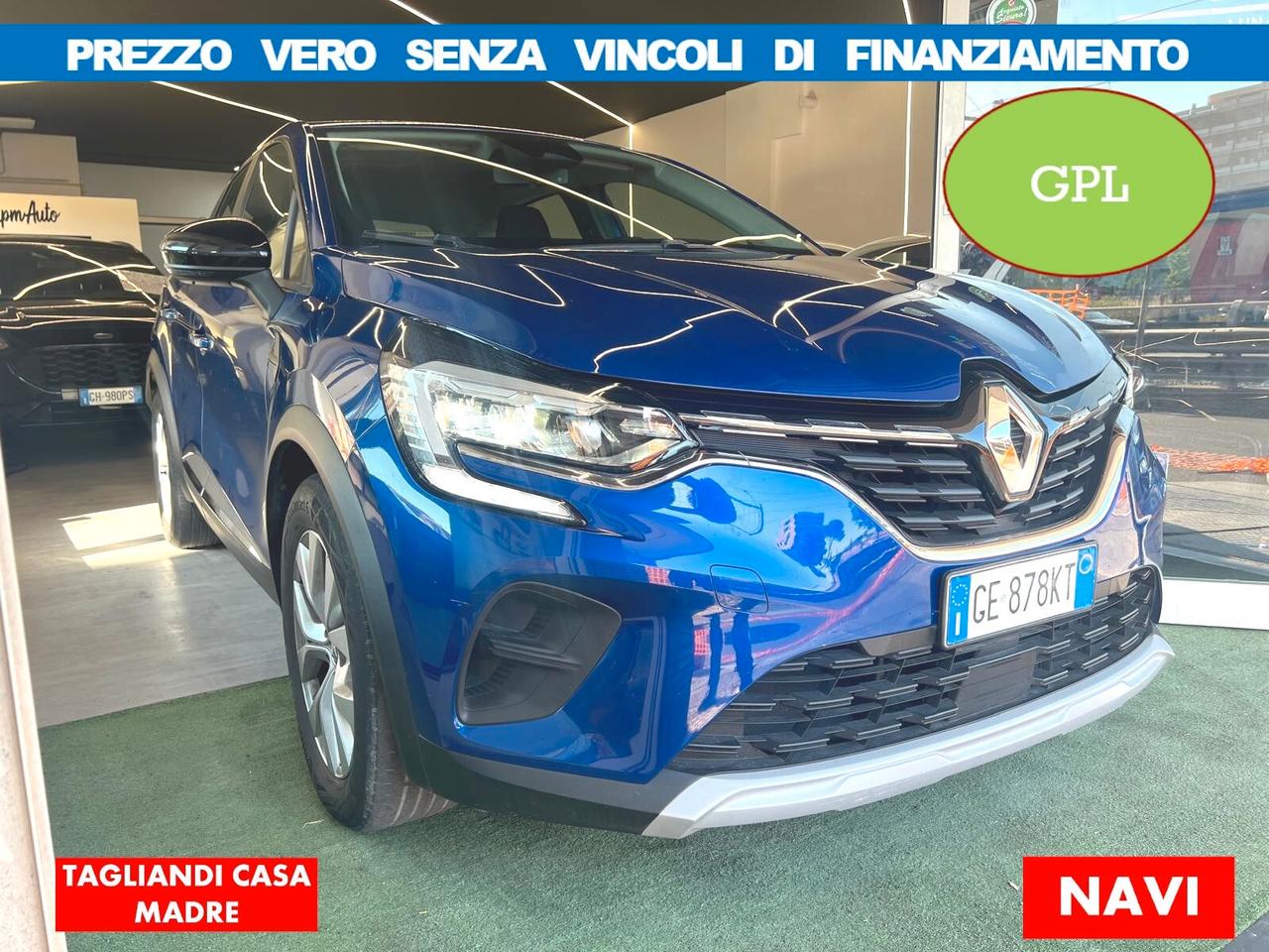 Renault Captur TCe 100CV GPL CASA MADRE*NO VINCOLI FIN*TAGLIANDI RENAULT