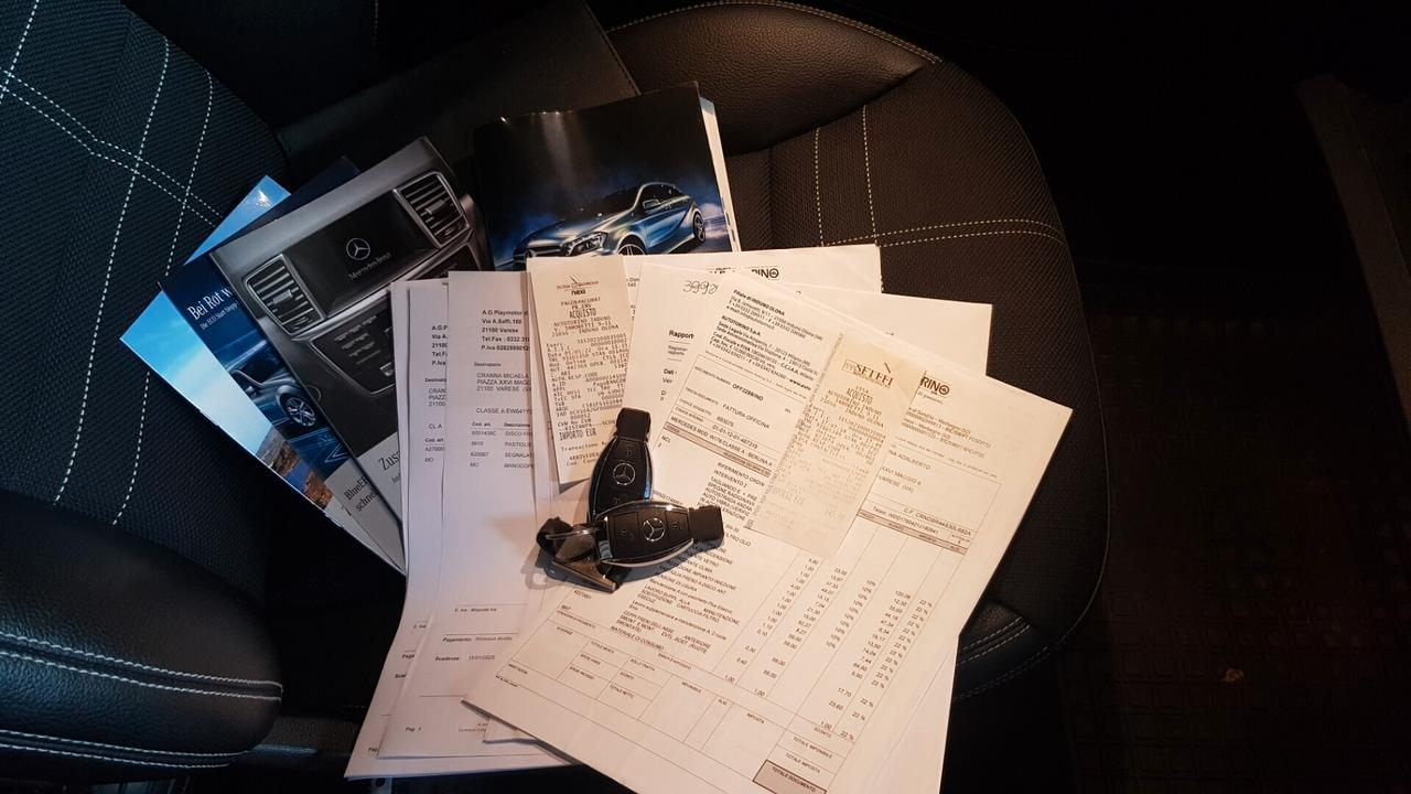 Mercedes-benz A EU 6B CRONOLOGIA TAGLIANDI!!!