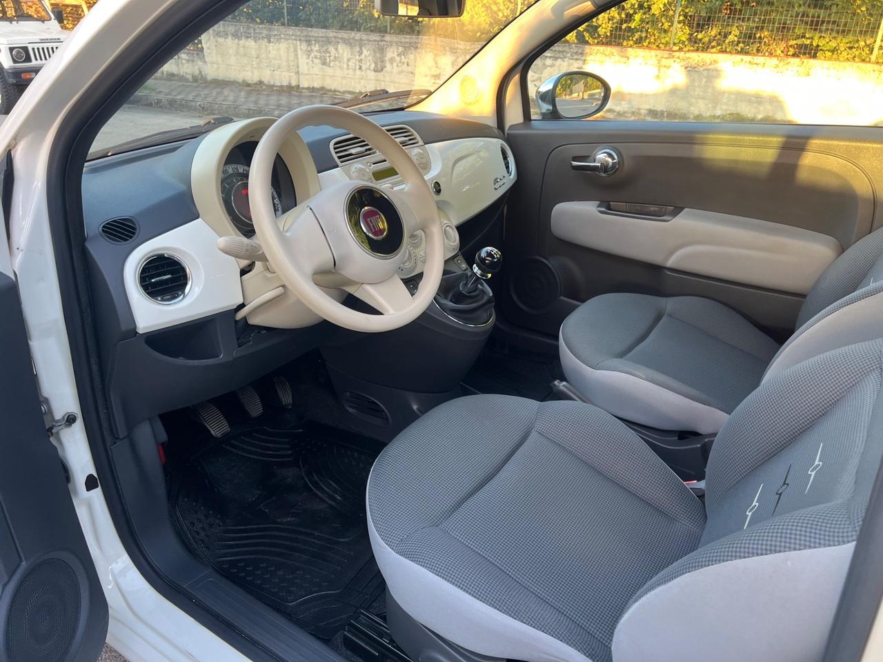 Fiat 500 1.2 benzina 69cv Lounge 2014