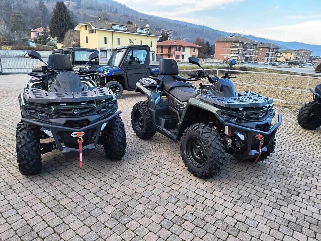 QUAD AGRICOLO AODES ODES 650 TARGA GIALLA