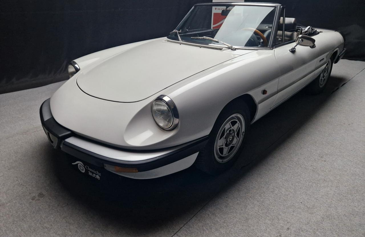 Alfa Romeo Spider 2.0 cc certif. ASI con C.R.S