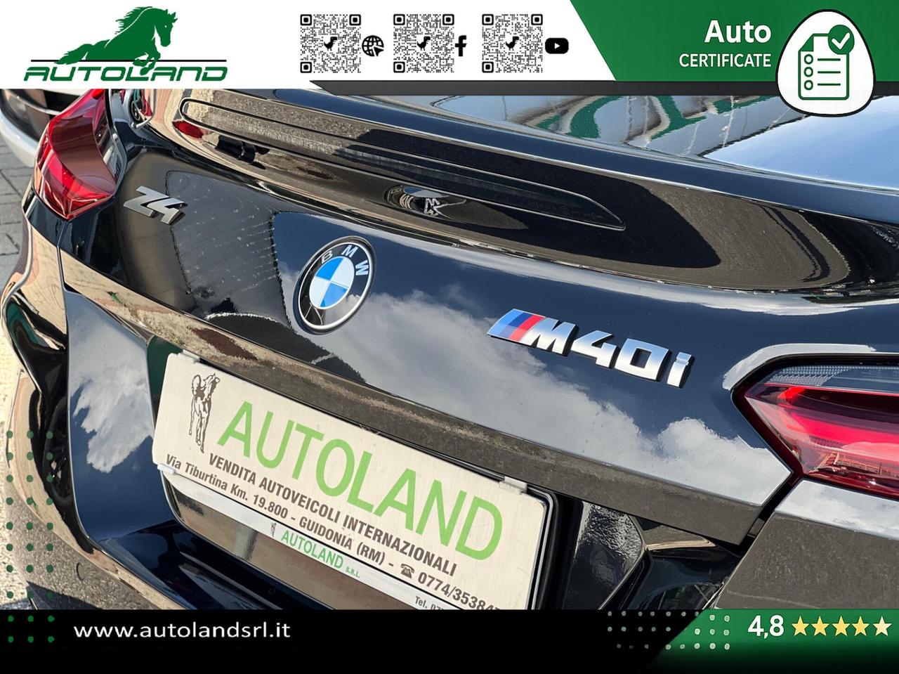 BMW Z4 M 40i auto Roadster 3.0 340 CV Steptronic