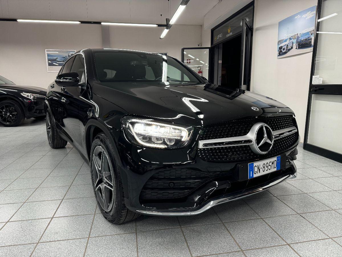 MERCEDES GLC 220 d 4Matic Coupé AMG/ GANCIO TRAINO/ UNICO PROP/ TELECAMERA/ LED