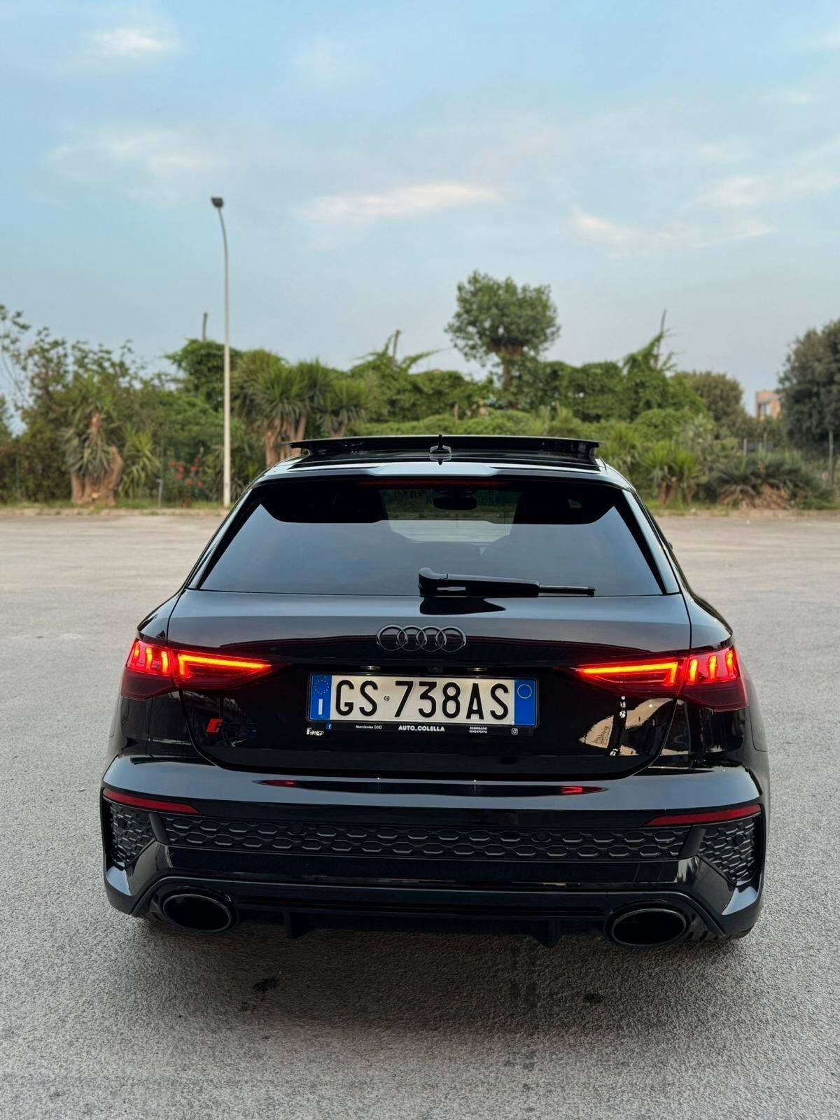 Audi RS3 TOTAL BLACK TETTO APRIBILE PERMUTE 3336121884