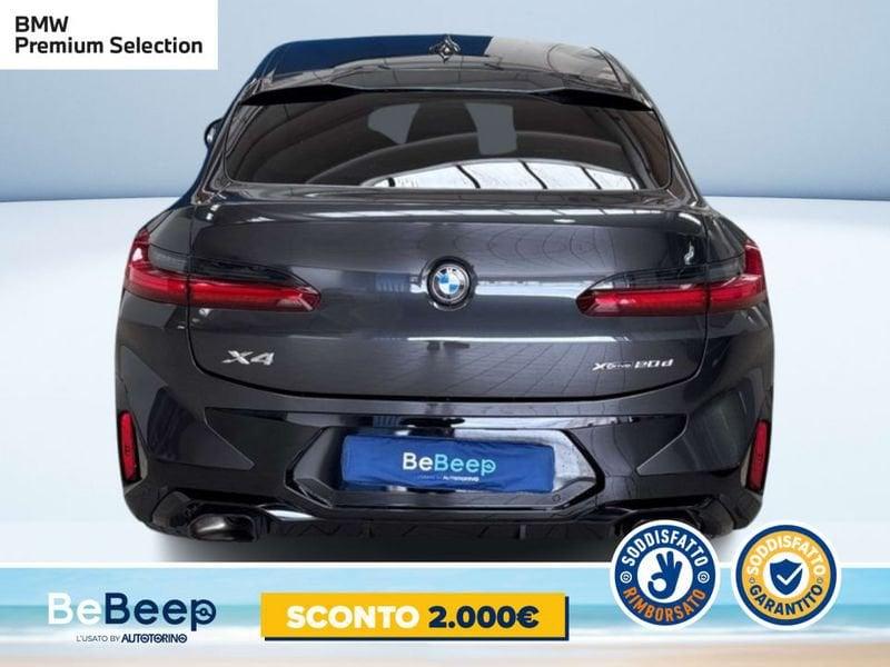 BMW X4 XDRIVE20D MHEV 48V MSPORT AUTO