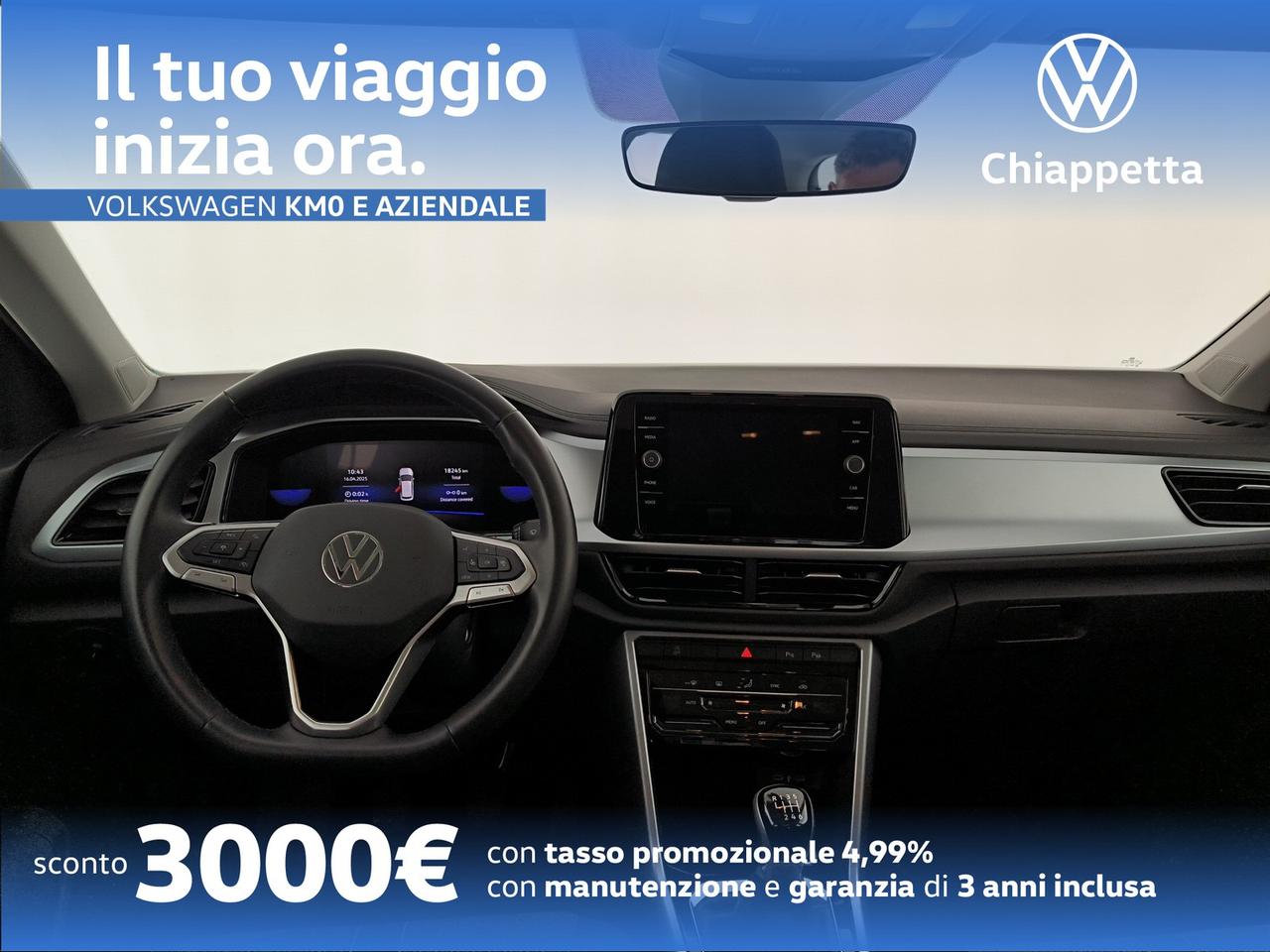 Volkswagen T-Roc 2.0 tdi life 115cv