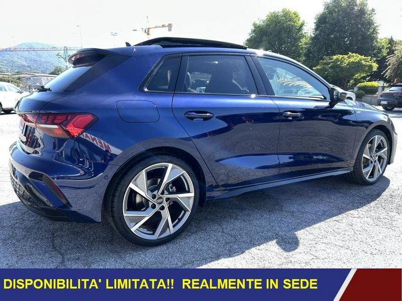 Audi A3 SPB 35 TDI S Tronic S line edition TETTO + 19" + S LINE PLUS