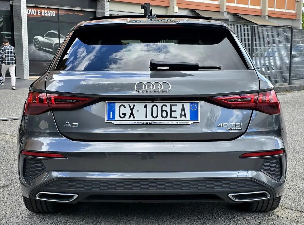 Audi A3 SPB 40 TDI quattro S tronic S line edition