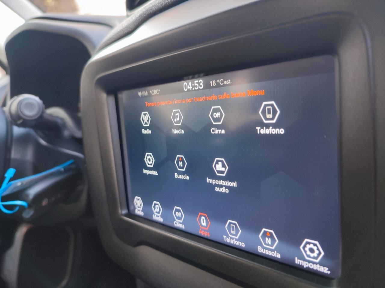 Jeep Renegade LIMITED 1.6 MJET 130 CV SCHERMO GRANDE