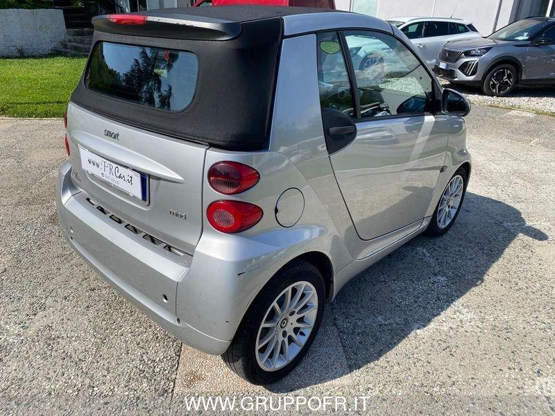 smart fortwo 1000 52 kW MHD cabrio passion