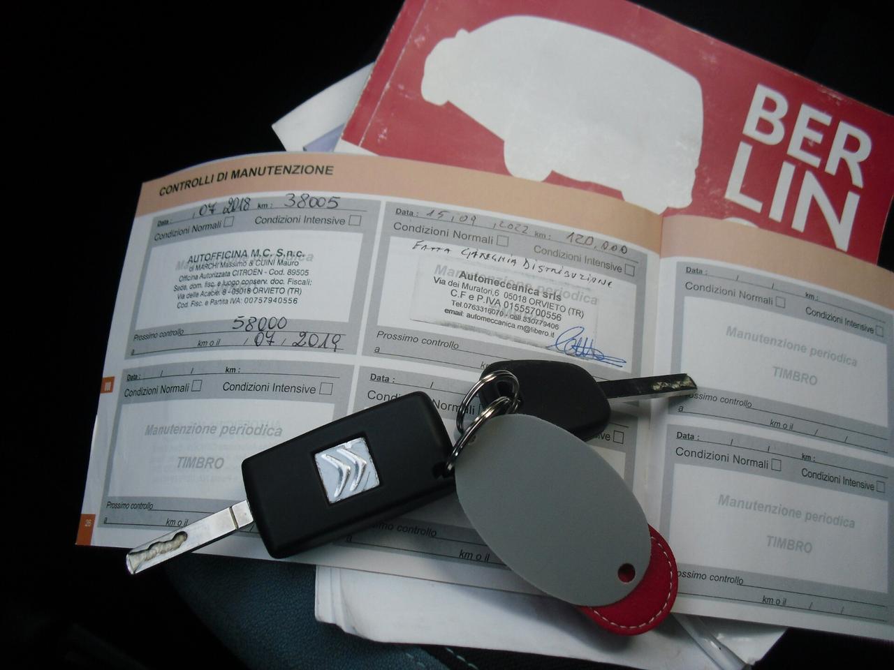 Citroen Berlingo Multispace 1.6 HDi 90 Seduction, CINGHIA SOST, GANCIO TRAINO!