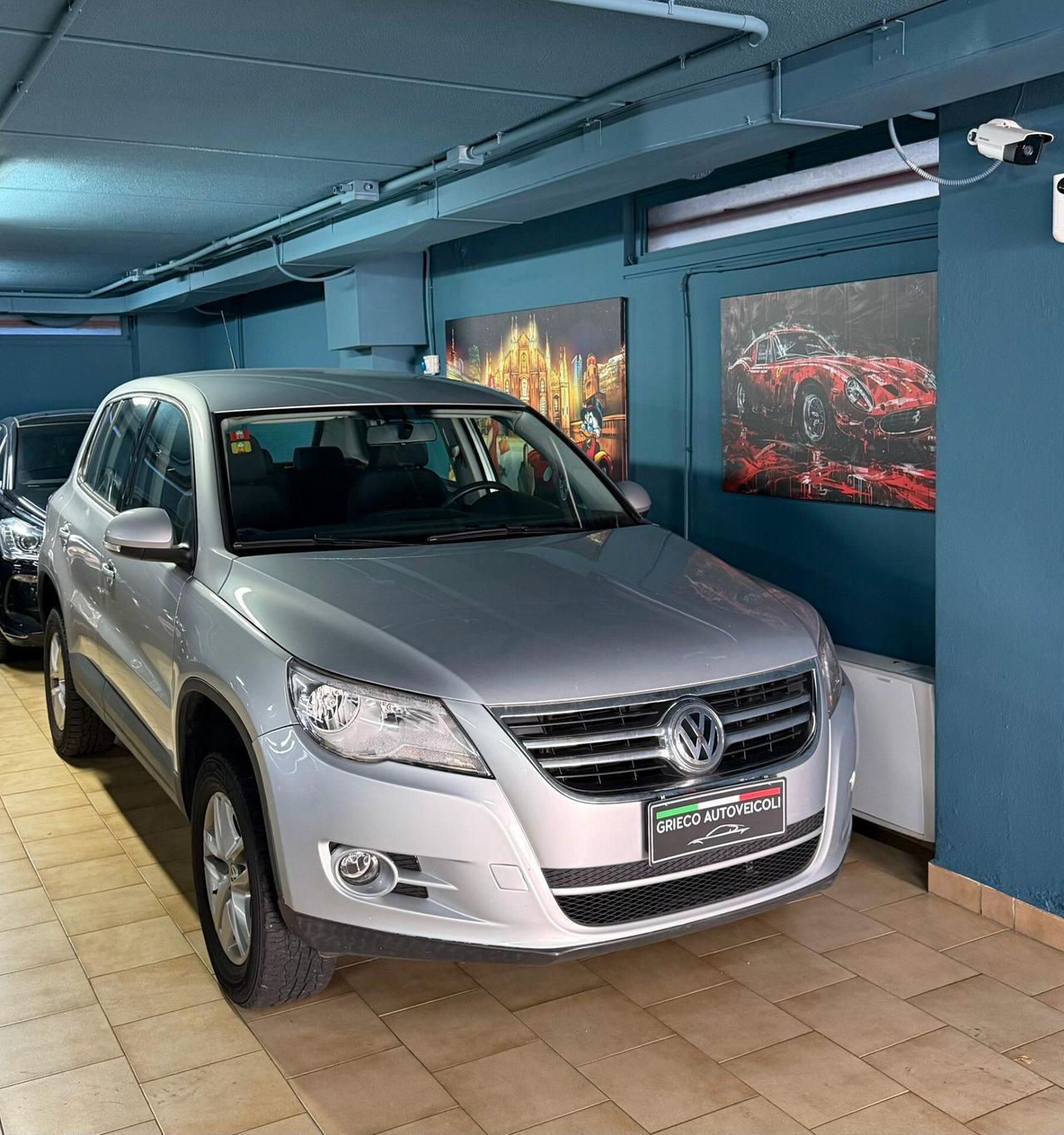 TIGUAN 4X4 GANCIO TRAINO MOTORE43000KM CON FATTURA