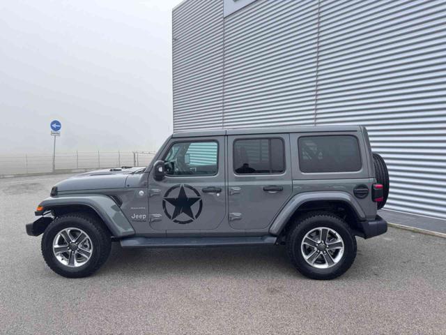 JEEP Wrangler Unlimited 2.2 Mjt II 4X4 4WD Sahara GANCIO TRAINO