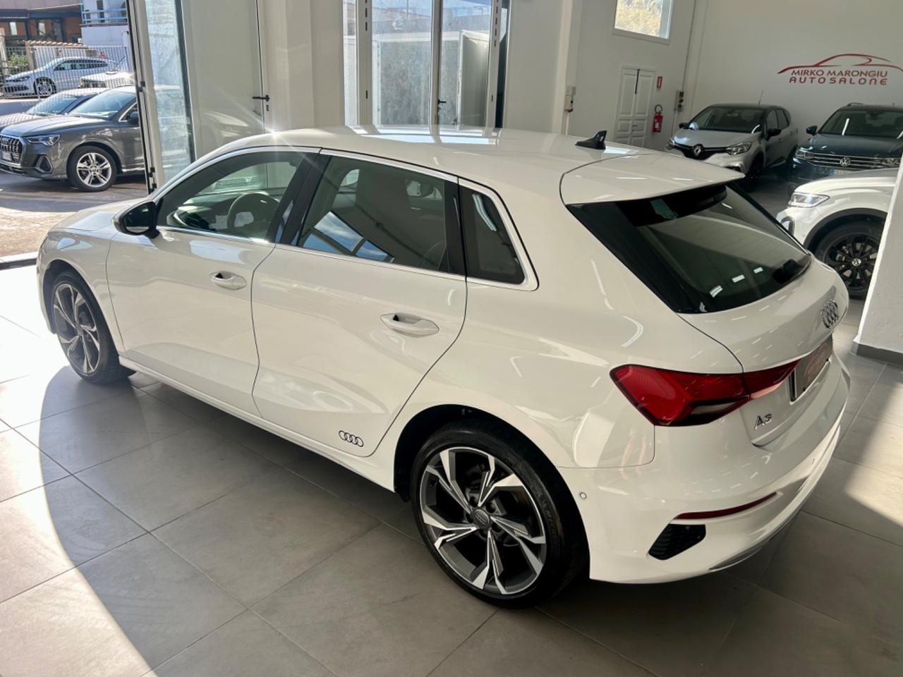 Audi A3 SPB 30 TDI 2020 FINANZIABILE