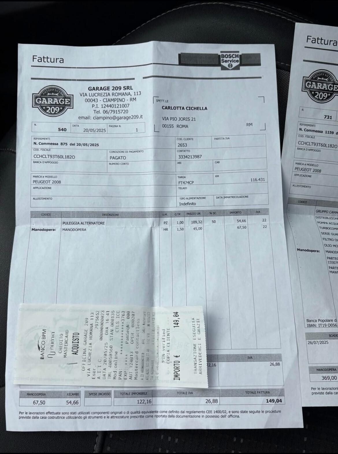 Peugeot 2008 1.5 Diesel AUTOMATICA PERFETTA