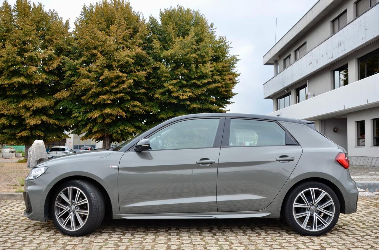 AUDI SPORTBACK 25 1.0 TFSI S-LINE EDITION 95cv, PREZZO REALE, EURO 6D, APPLE ANDROID, PERMUTE
