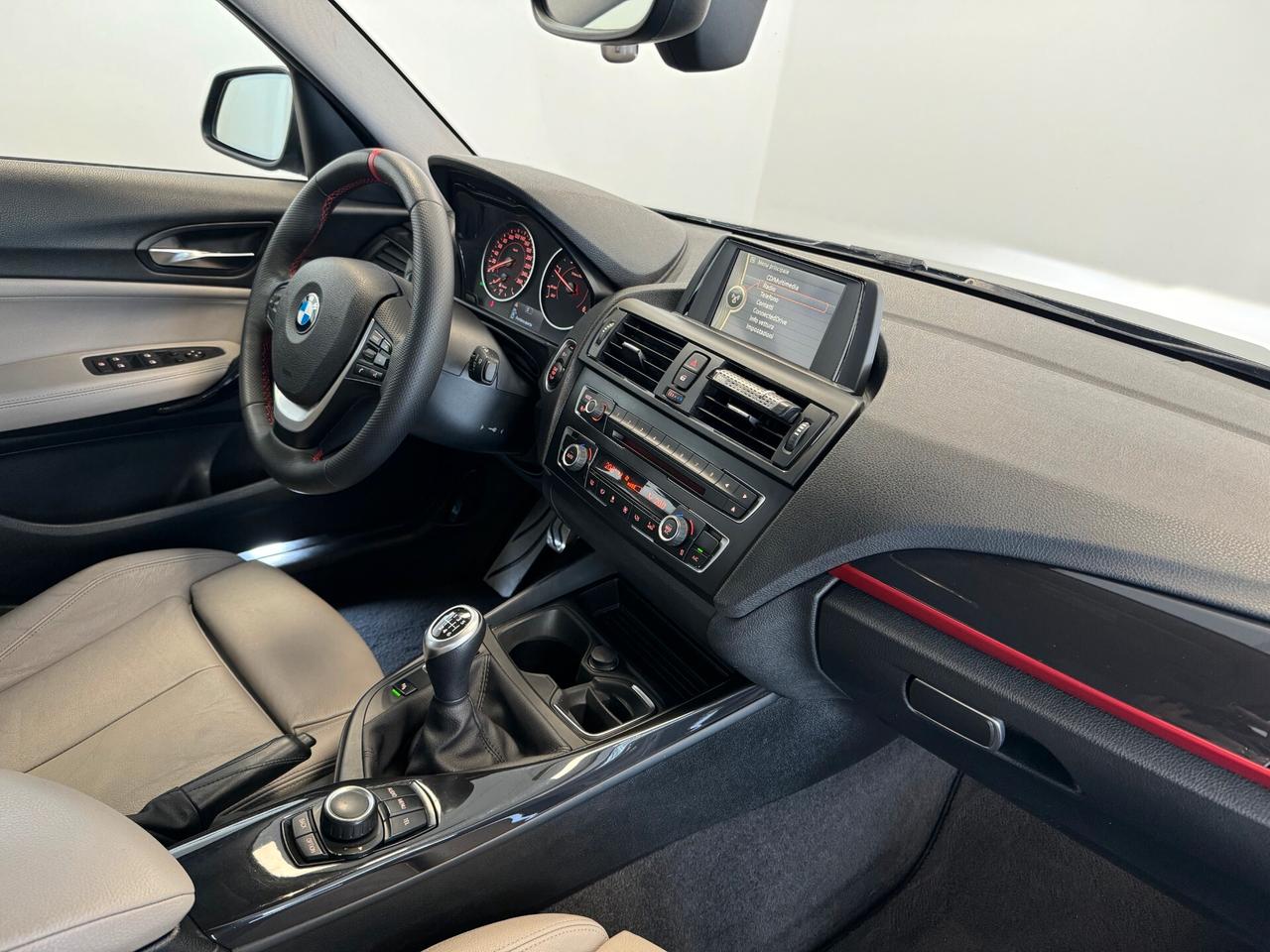 Bmw 120 120d 5p. Sport XENON PELLE BLACK PACK