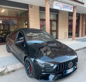 Mercedes-benz CLA 45 S AMG 4MATIC TETTO PELLE NAVY LED 19
