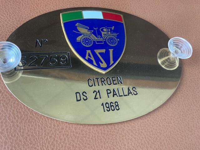 Citroen DS 21 Pallas cambio semiautomatico anno 1968 "cruscotto ad onda bicolore"