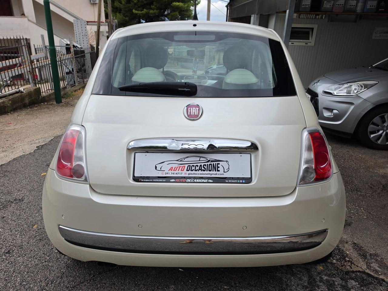 Fiat 500 1.2 Lounge *Pelle*Tetto*bianco perla