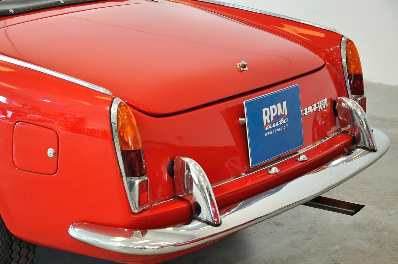 Fiat 1500 Cabriolet ASI meccanica revisionata
