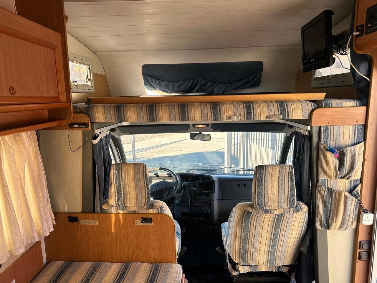 FIAT DUCATO 2.5 CAMPER 5 POSTI MOBILVETTA DESING