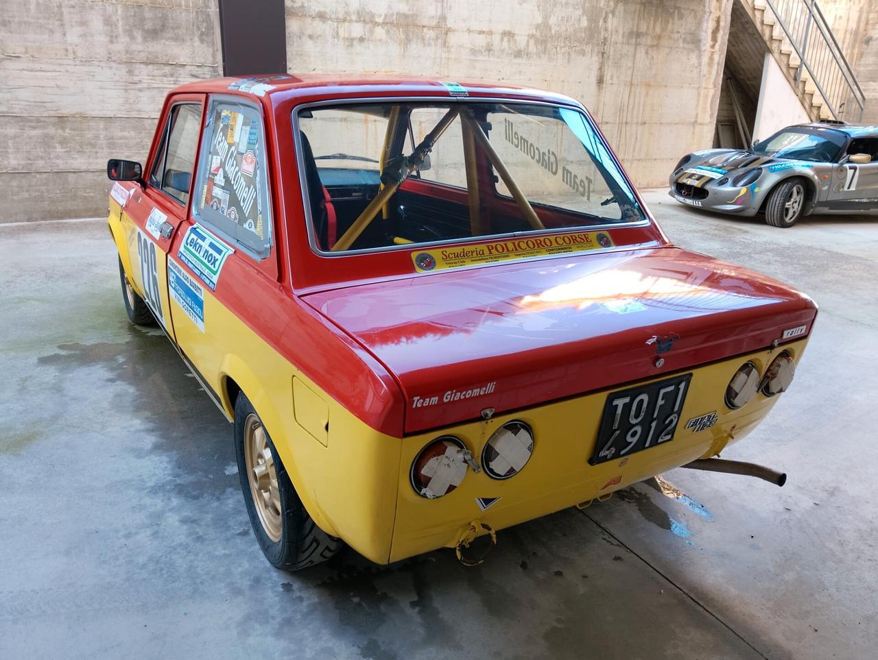 Fiat 128 Fiat 128 Rally by Giacomelli, auto da corsa