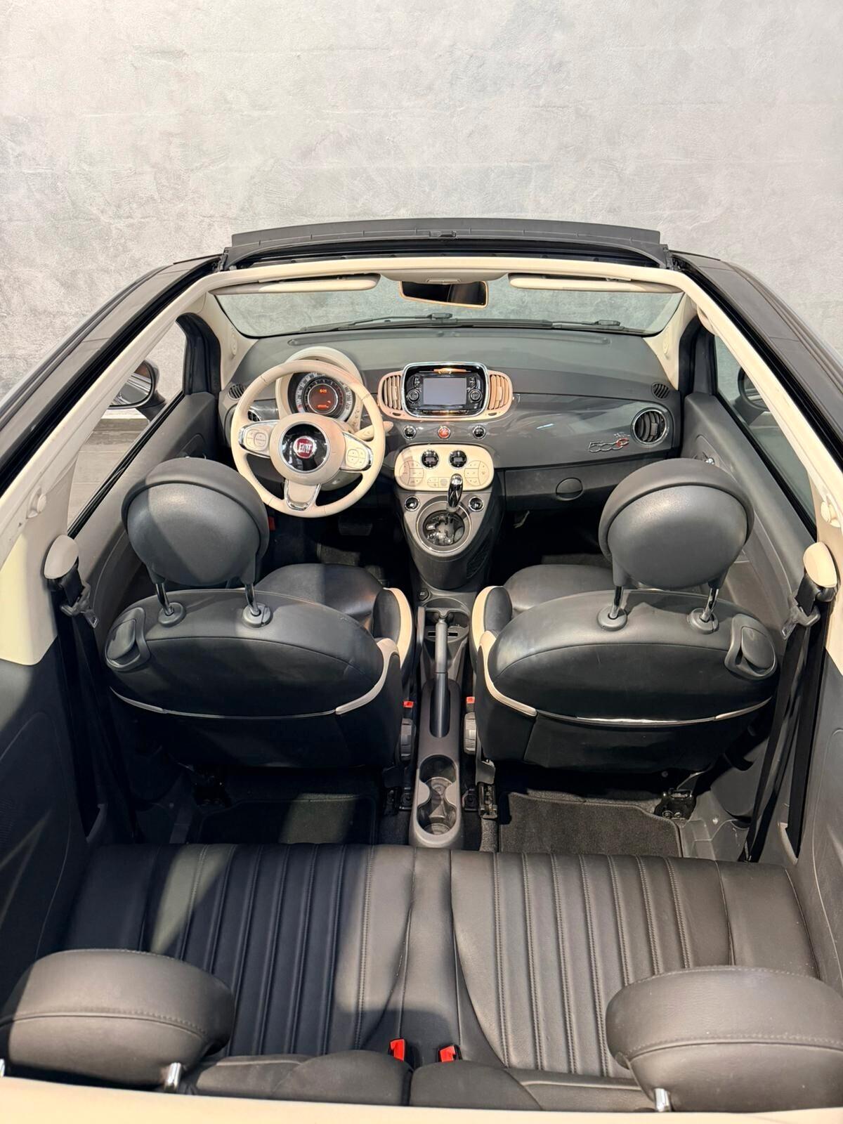 Fiat 500 C 0.9 BENZINA LOUNGE FULL OPTIONALS AUTOMATICA NEOPATENTATI