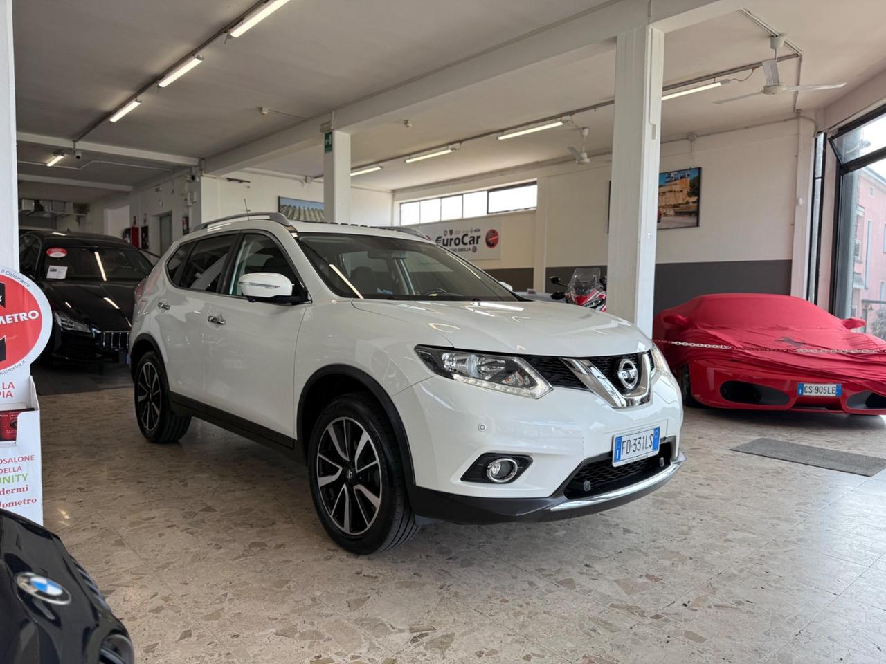 Nissan X-Trail 1.6 dCi 131CV 2WD 7 POSTI Tekna 05/2016 Euro 6B Neopantentati