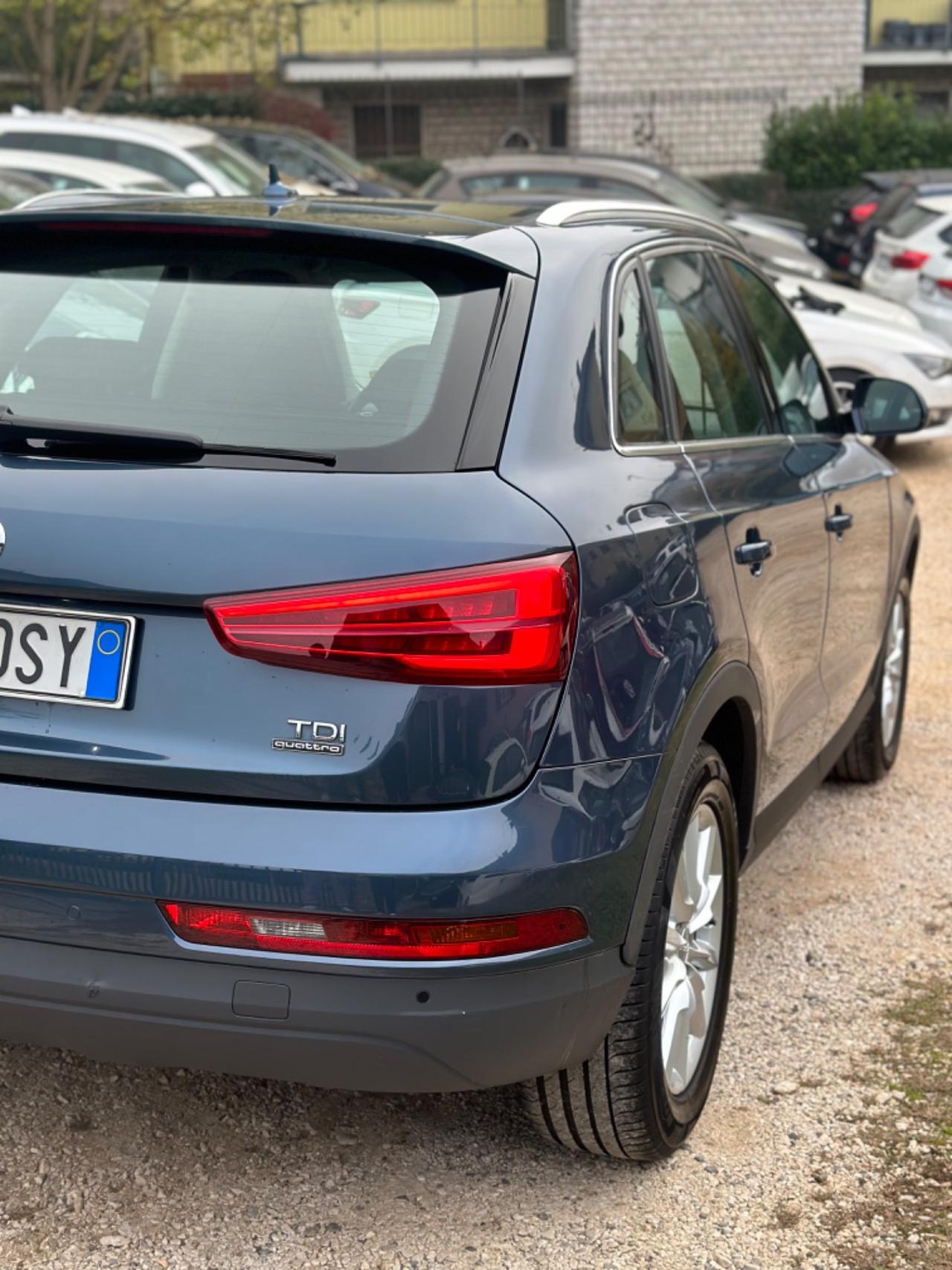 Audi Q3 2.0 TDI 150 CV QUATTRO SPORT UNICOPR GARANZ UNICOPR